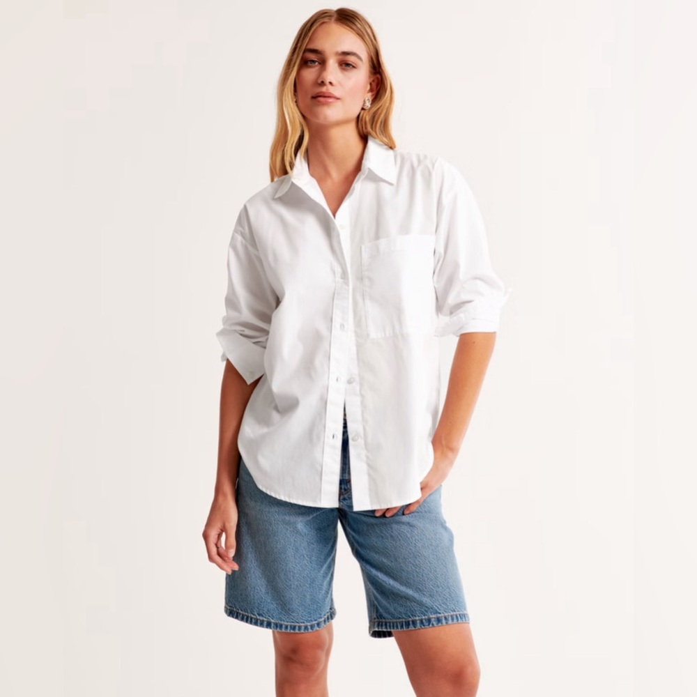 Oversized Poplin Shirt